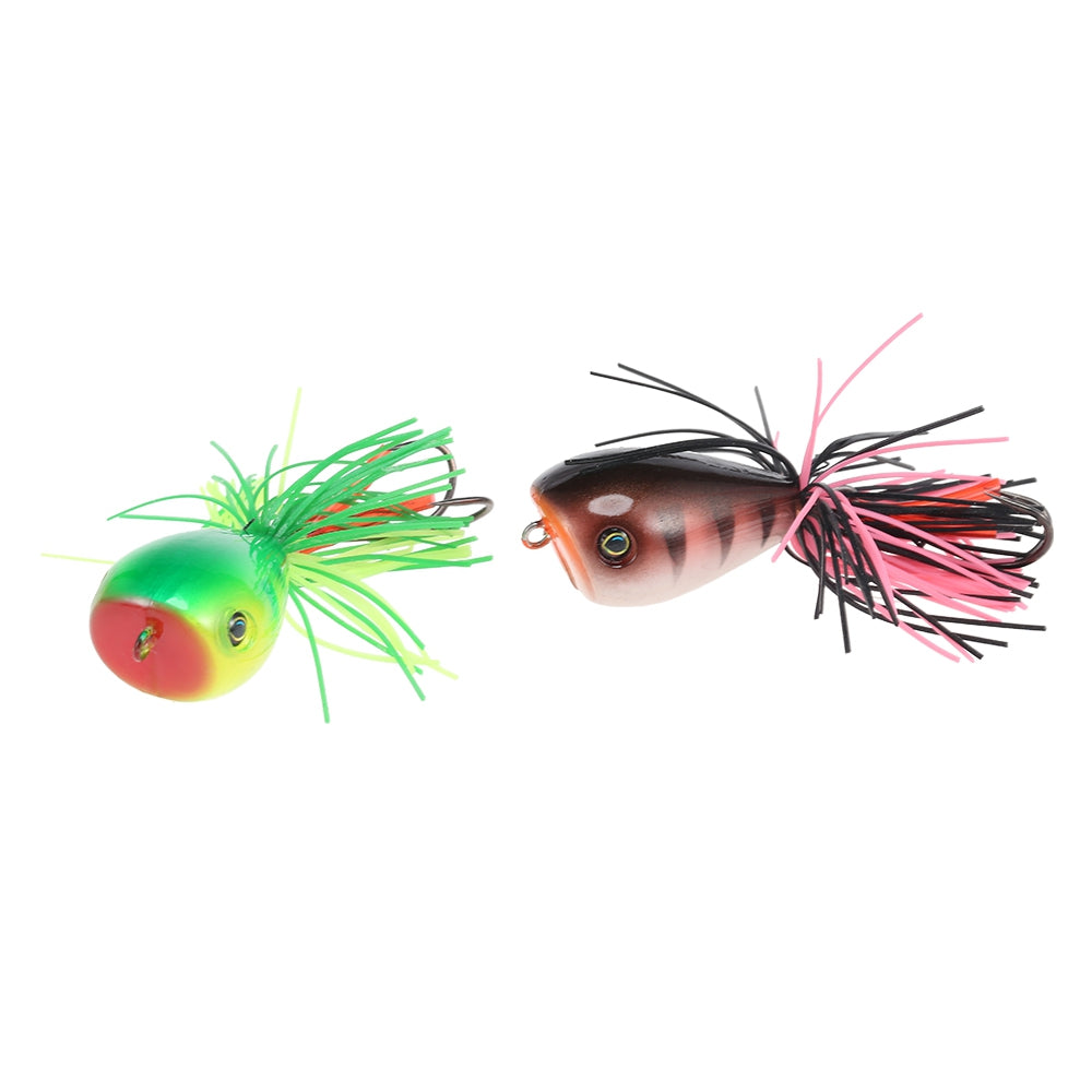 Artificial 3D Frog Lure Hard Fishing Bait