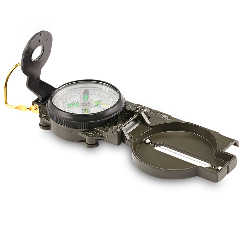 DC45 - 2B Multifunctional American Style Folding Marching Lens Compass