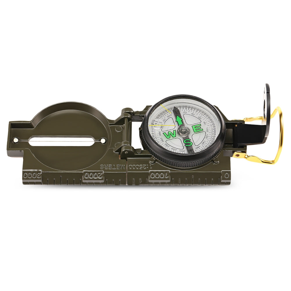 DC45 - 2B Multifunctional American Style Folding Marching Lens Compass