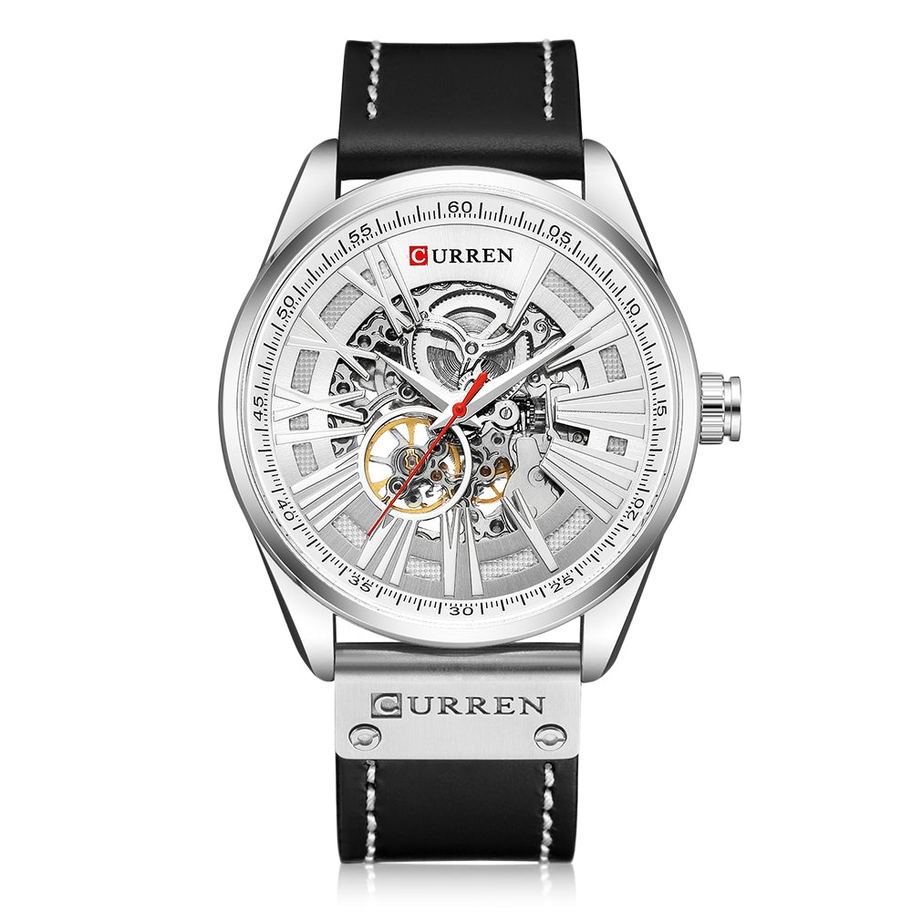 CURREN 8299 Male Automatic Machinery Water-resistance Business Watch