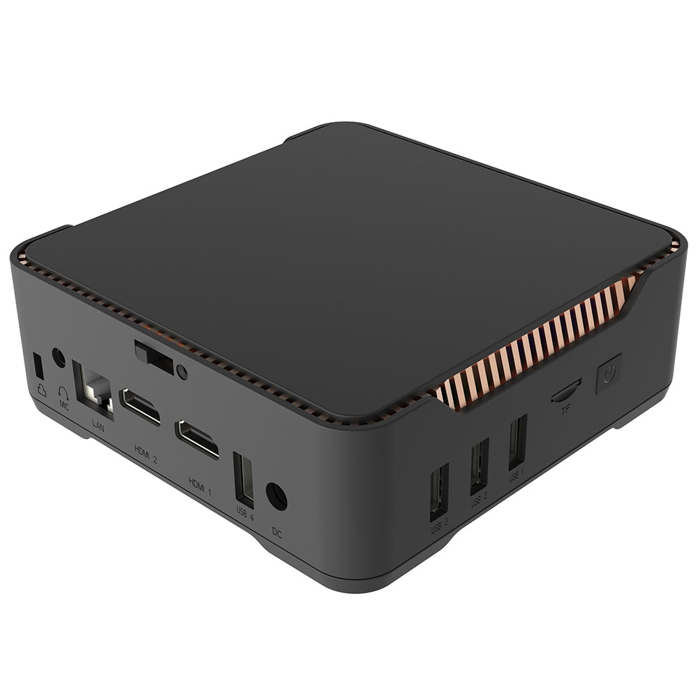 ACEPC AK3V Intel Core Apollo J3455 Mini PC Intel HD Graphics 500 Expandable 256GB SSD / 2.4G + 5...