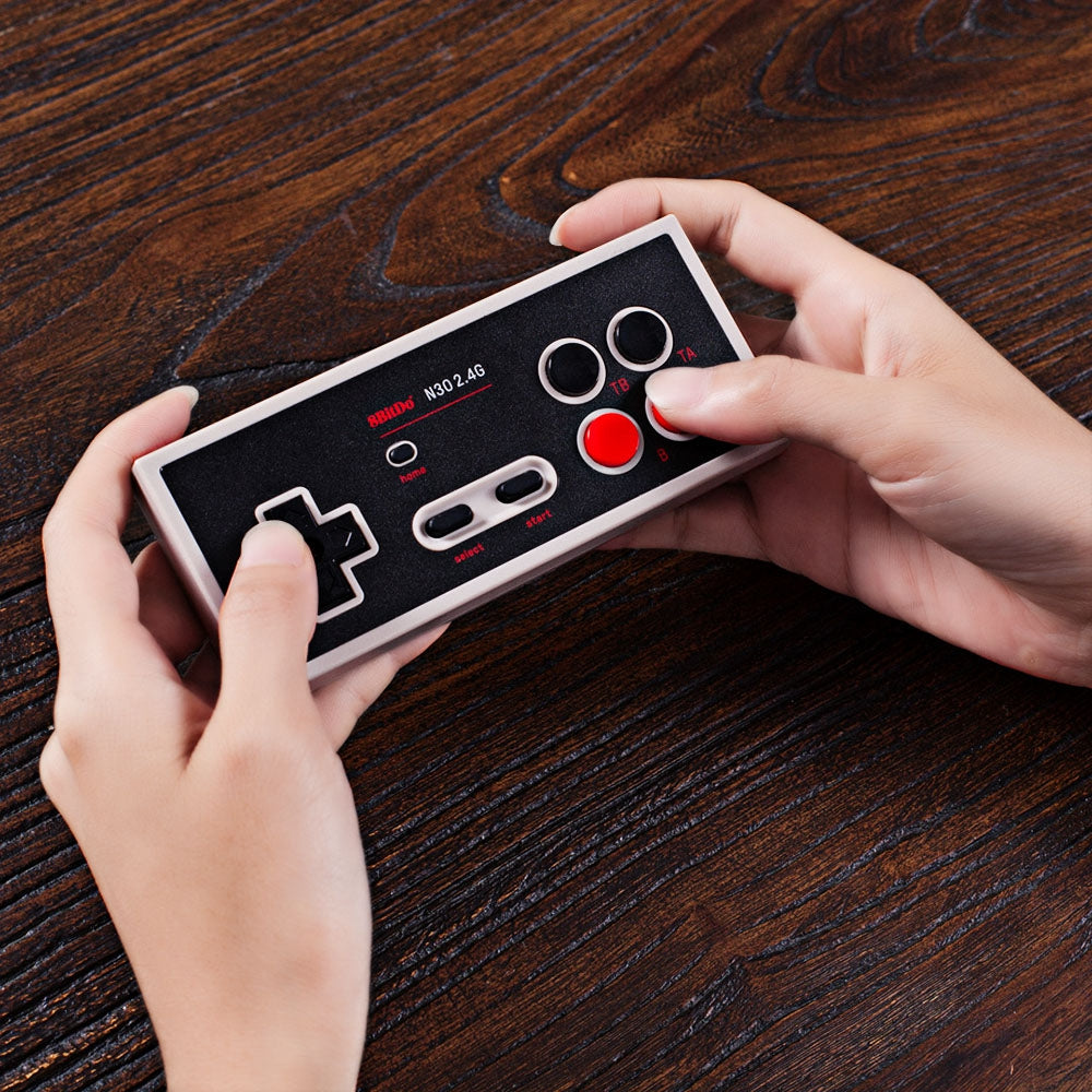 8Bitdo N30 2.4G Retro Wireless Controller Gamepad with Bluetooth Receiver