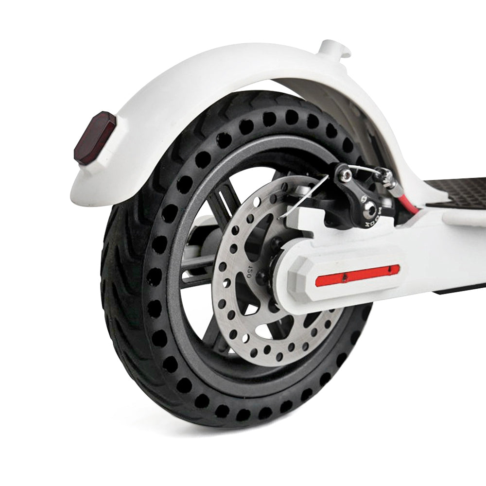 21cm Rubber Solid Rear Tire with Hollow Design for Xiaomi M365 Electric Scooter