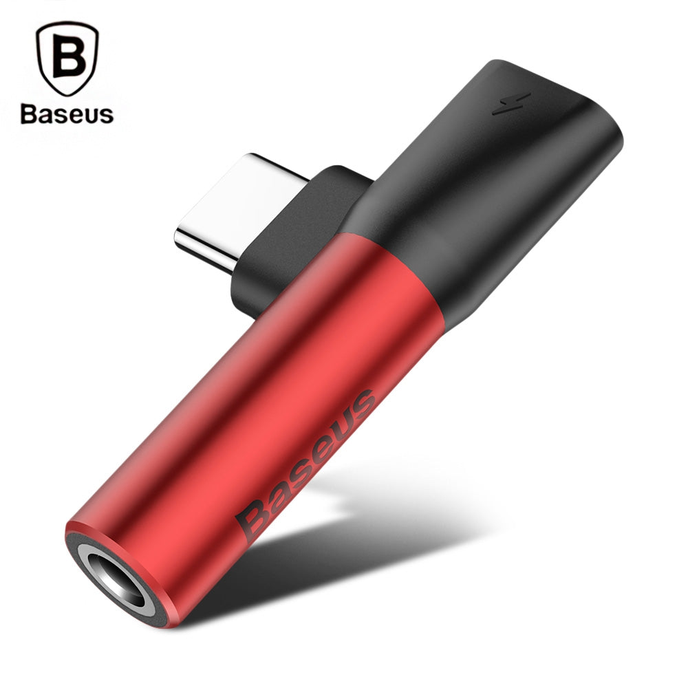 Baseus L41 Type-C Port + 3.5MM Audio Female Connector Mini Adapter