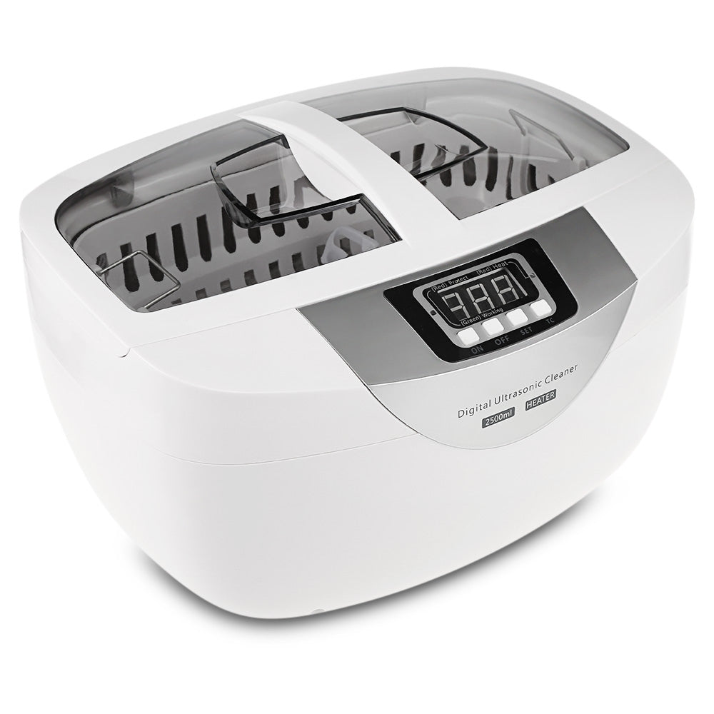 Digital Ultrasonic Cleaner Manicure Nail Tools Disinfection Box Sterilizer
