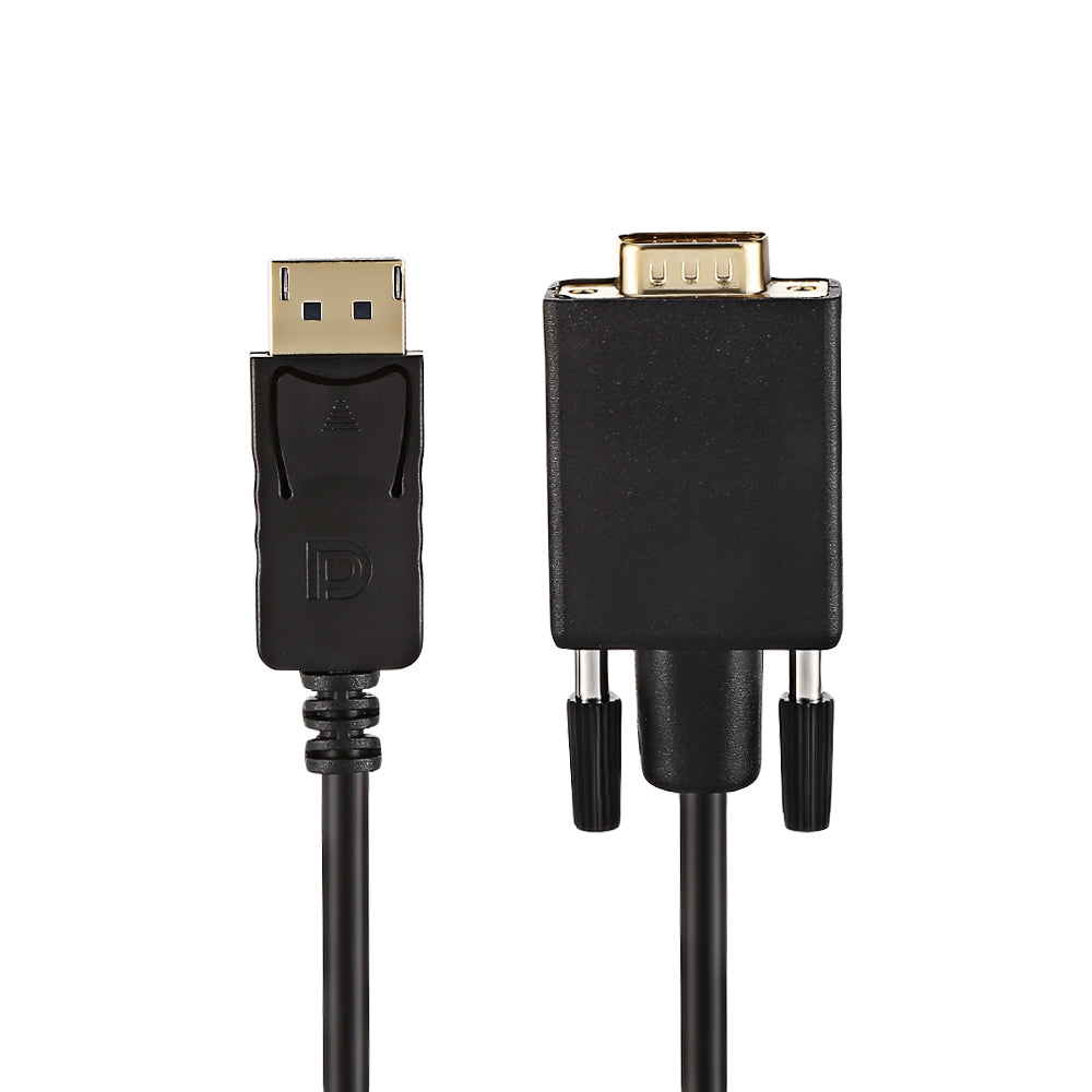 DisplayPort to VGA Cable 1920 x 1200 High Resolution Support 1080P