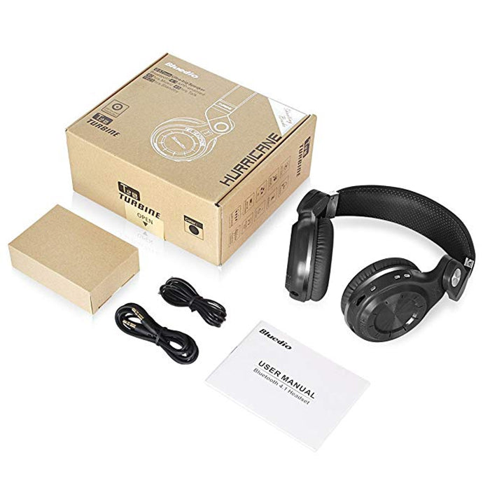 Bluedio T2S Rotary Folding Bluetooth Headset Wireless Over-ear Headphone with Microphone