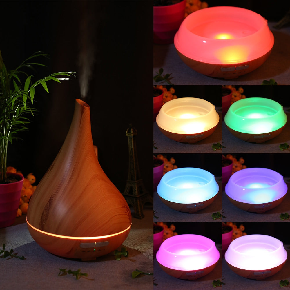 Aromatherapy Humidifier Essential Oil Diffuser Mist Maker with Night Light