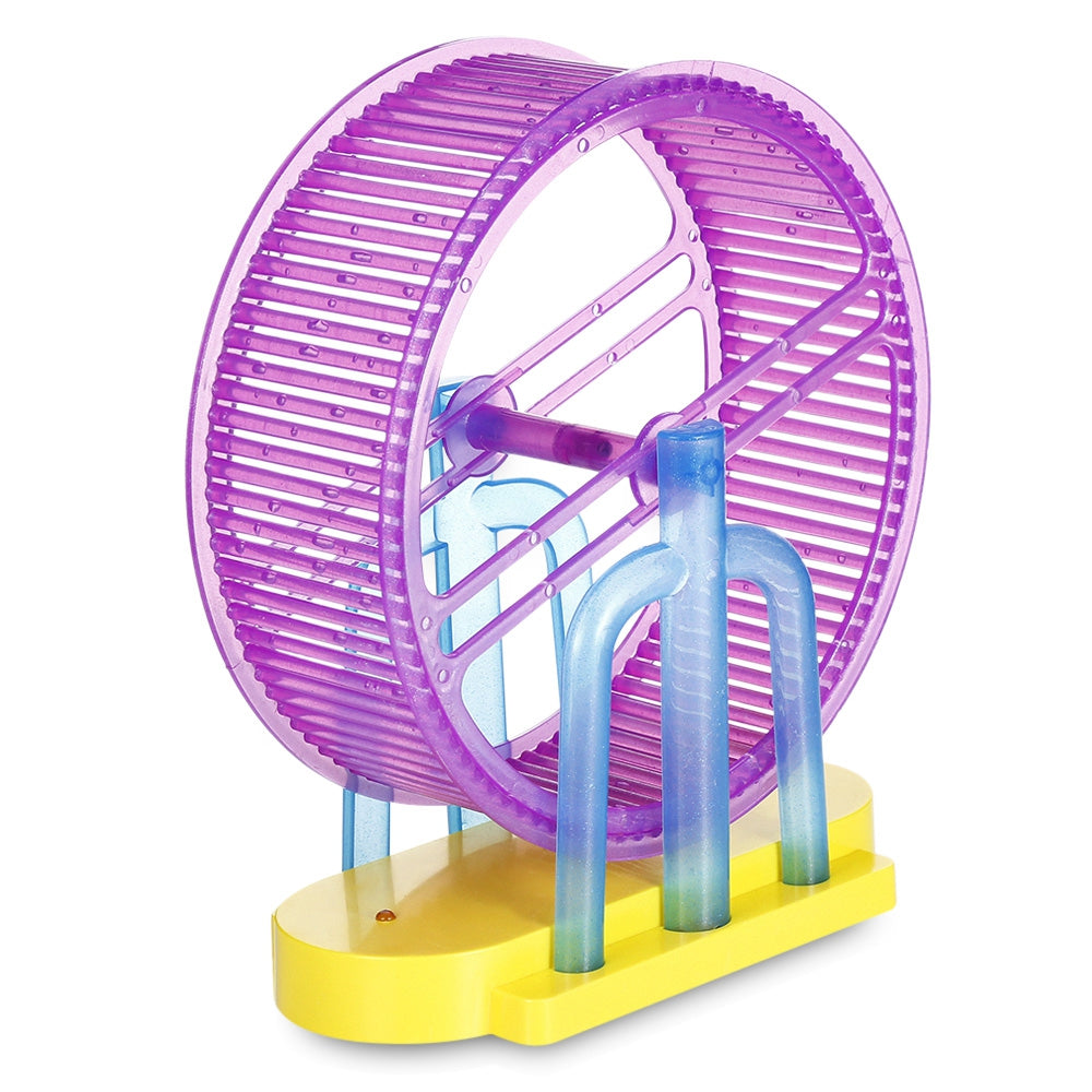 0811A Hamster Spinning Exercise Wheel Kids Electronic Toy Pet Playset