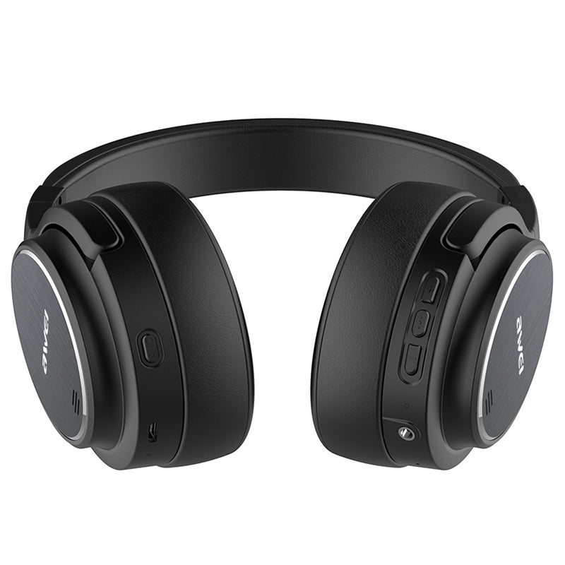 Awei A950BL ANC Noise Reduction Bluetooth Headset Wireless Headband Headphone with Mic