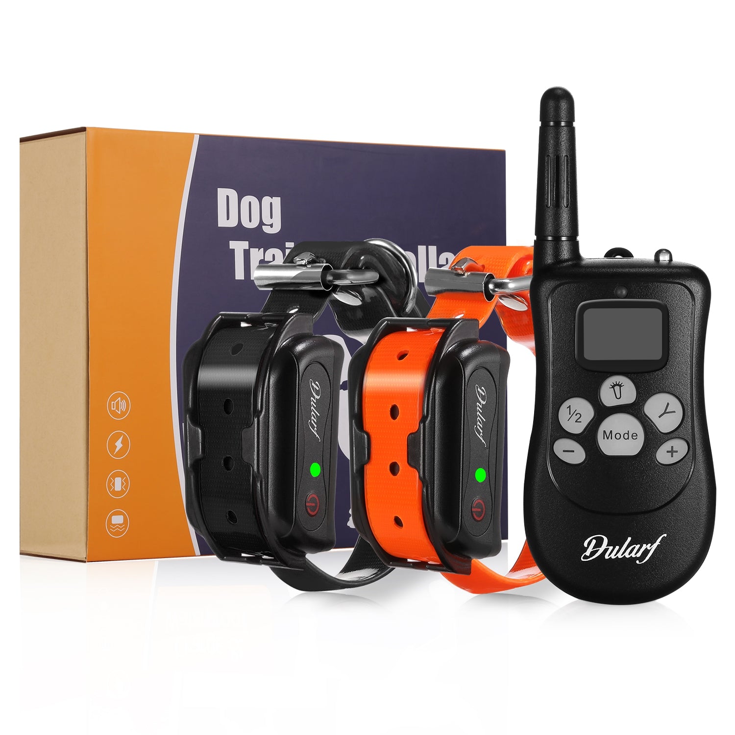 DULARF M99 Waterproof and Rechargeable Two Dogs Training Electric Collars