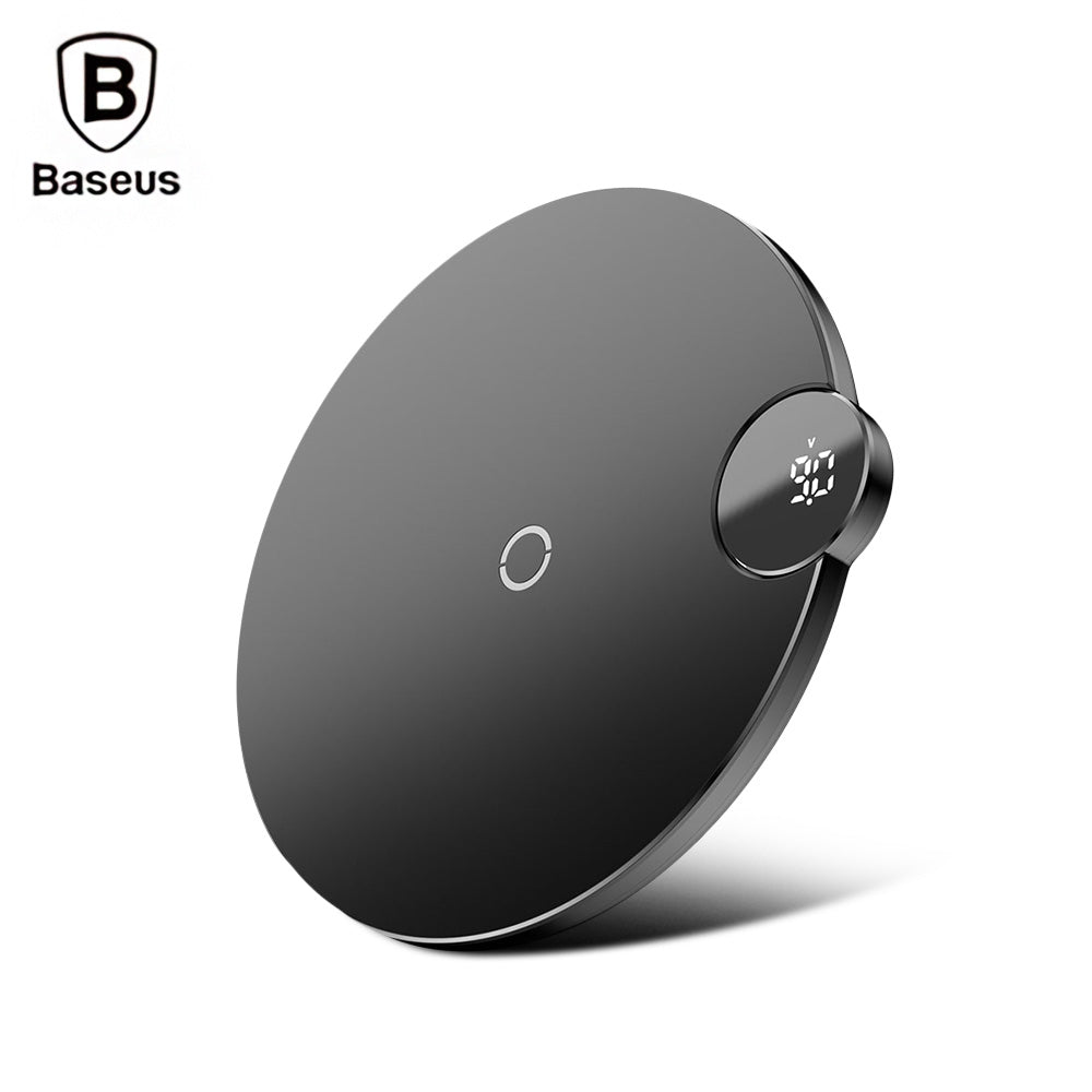 Baseus BSWC - P21 Digital LED Display Wireless Charging Pad Fast Charger