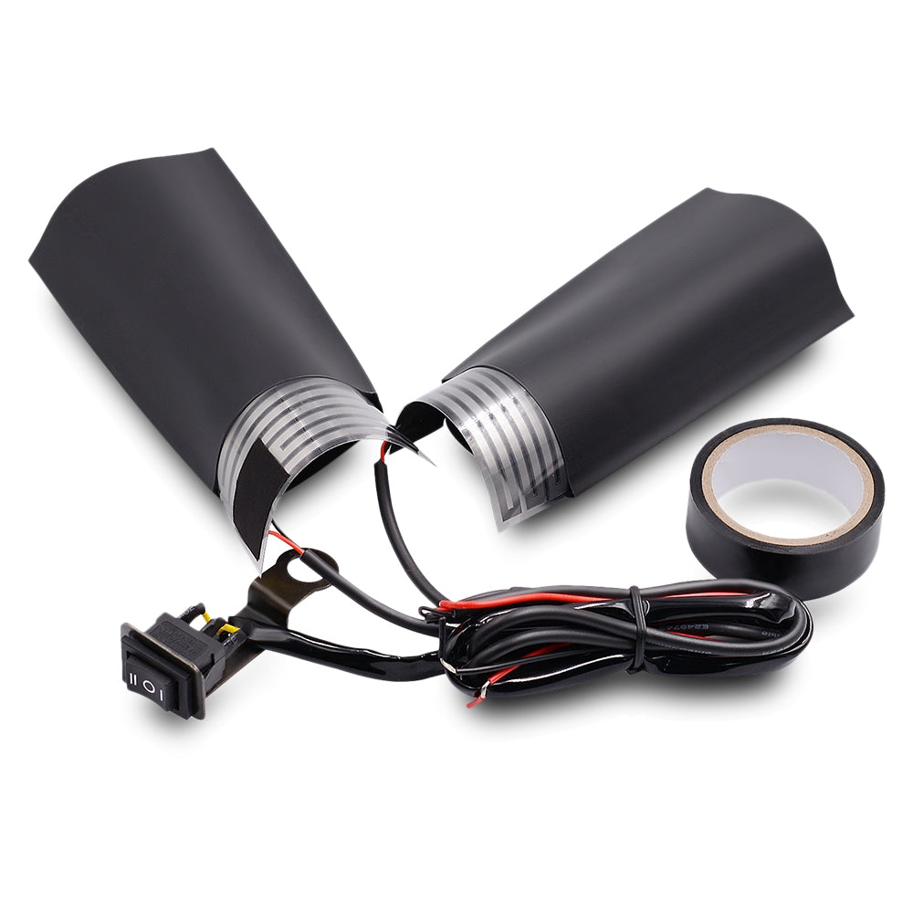 CS - 043A1 12V Universal Motorcycle Electric Heated Handgrip Cover Kit