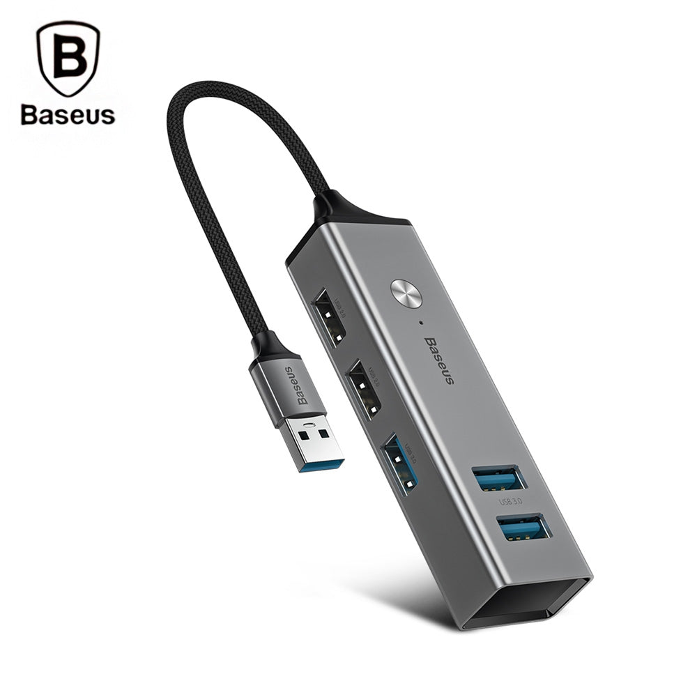 Baseus Cube USB to USB 3.0 + USB 2.0 HUB Adapter Portable 5 Ports