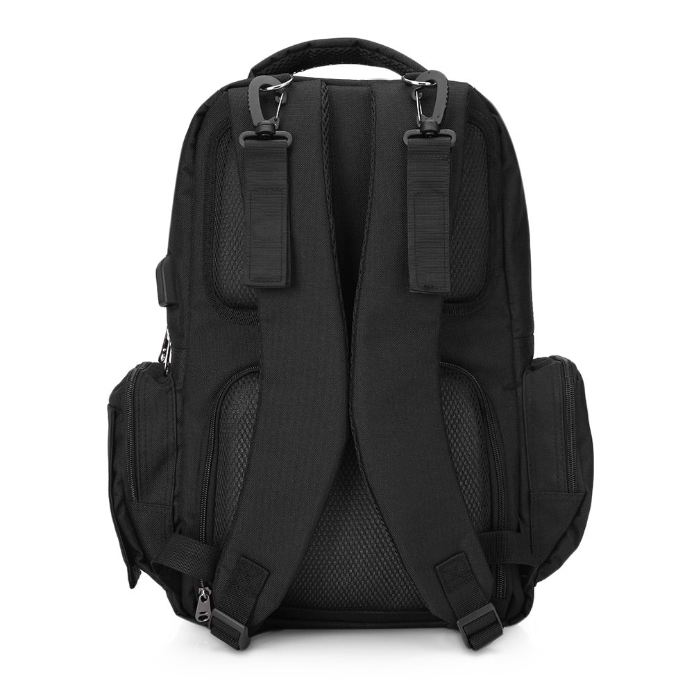 013 Large Capacity Multifunctional Backpack Maternity Bag with Charging Cable