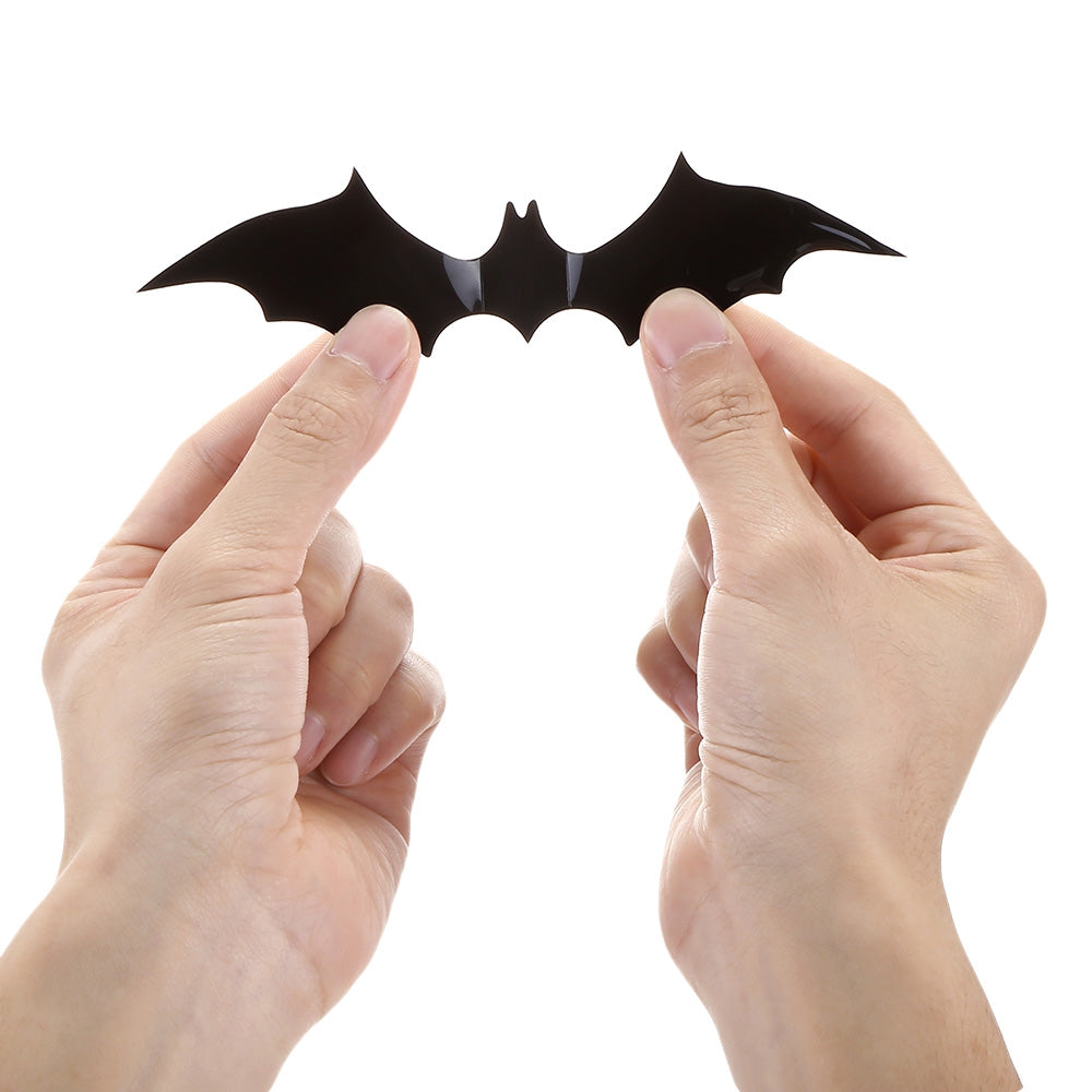 12PCS Halloween Bat Wall Stickers Decor Door Window Decals