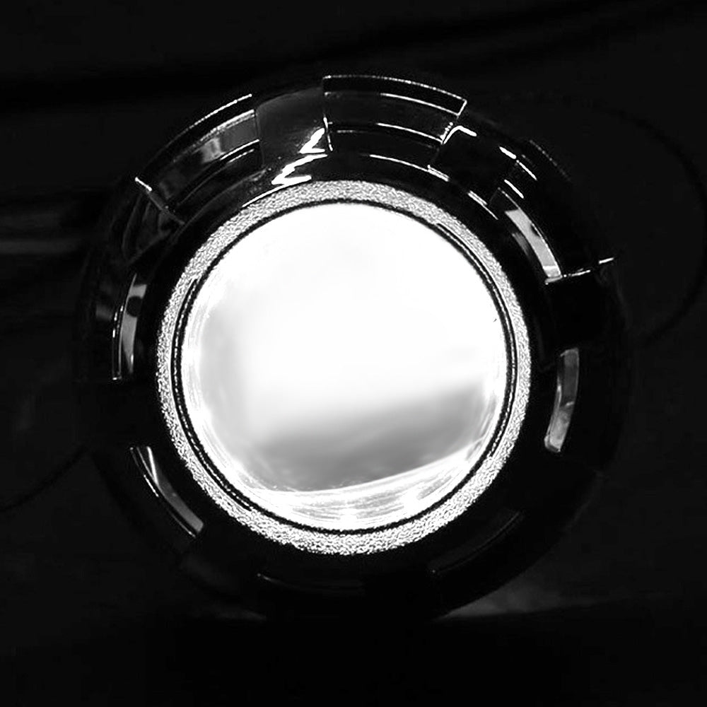 2PCS Car 360 Degree Annular LED Demon Eyes Headlights Decoration Lamps
