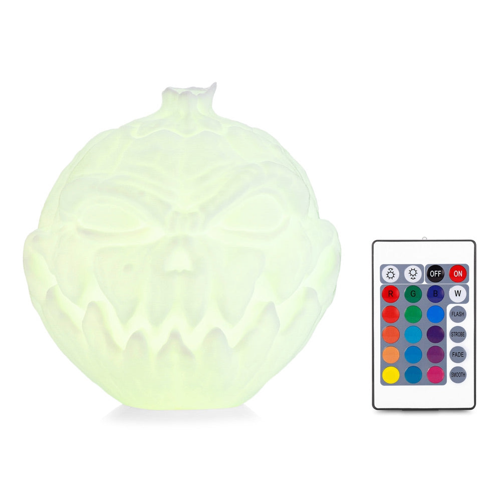 3D Printing Devil Pumpkin Face Light Night Lamp Remote Control