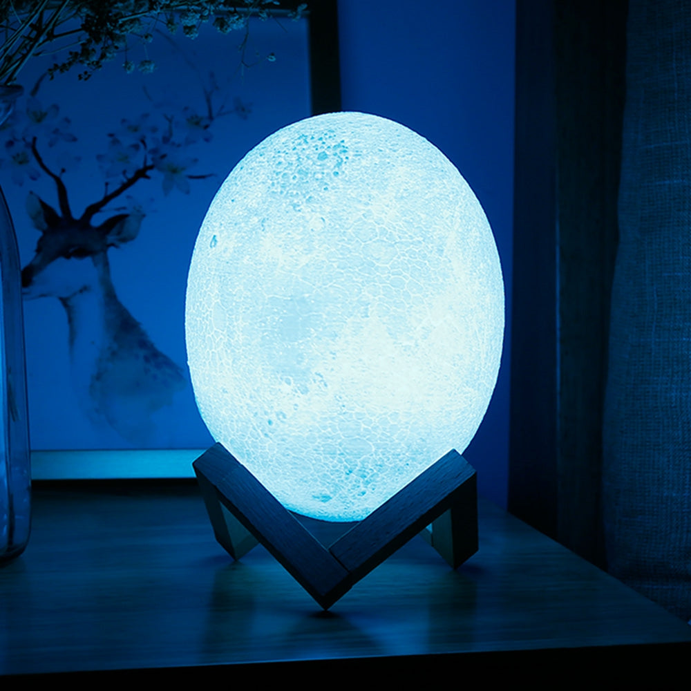 3D Printing Dinosaur Egg Light Night Lamp with Remote Control Bedroom