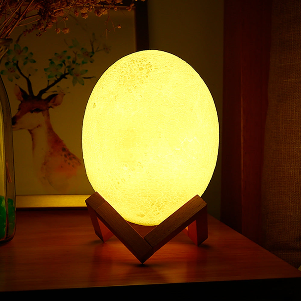 3D Printing Dinosaur Egg Light Night Lamp with Remote Control