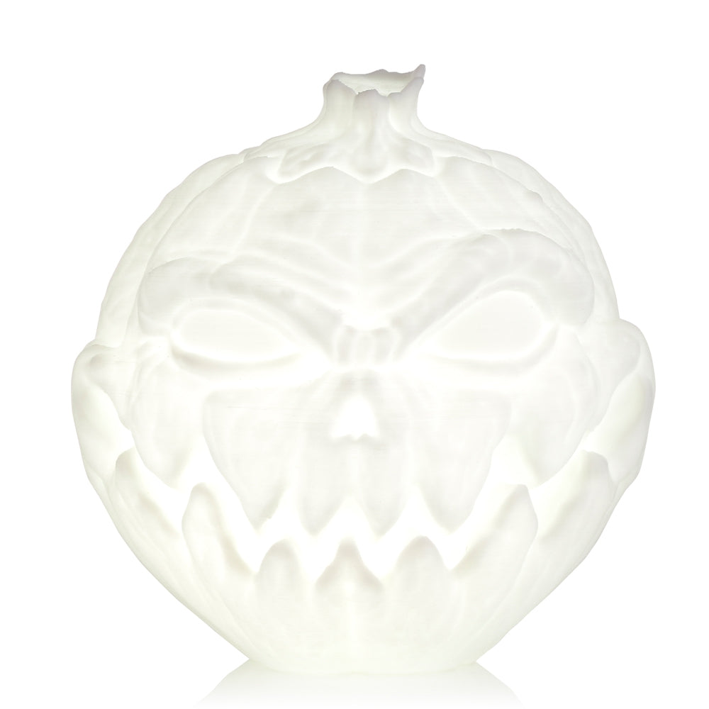 3D Printing Devil Pumpkin Face Light Patting Night Lamp for Halloween