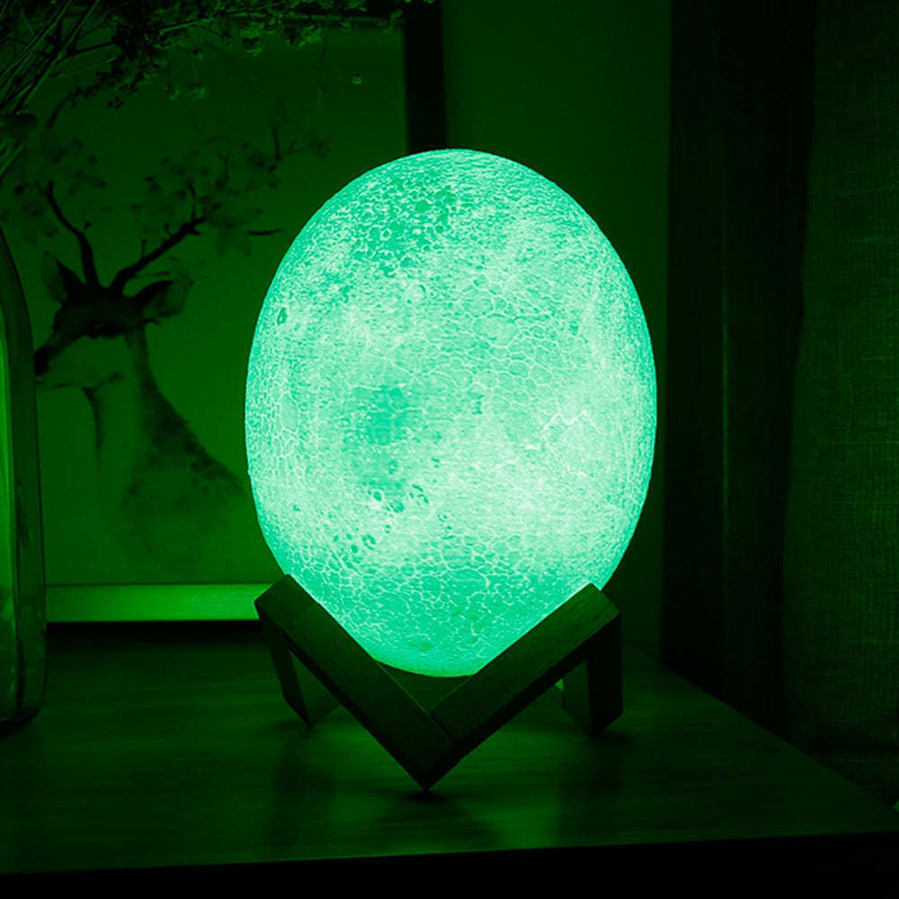 3D Printing Dinosaur Egg Light Night Lamp with Remote Control Bedroom