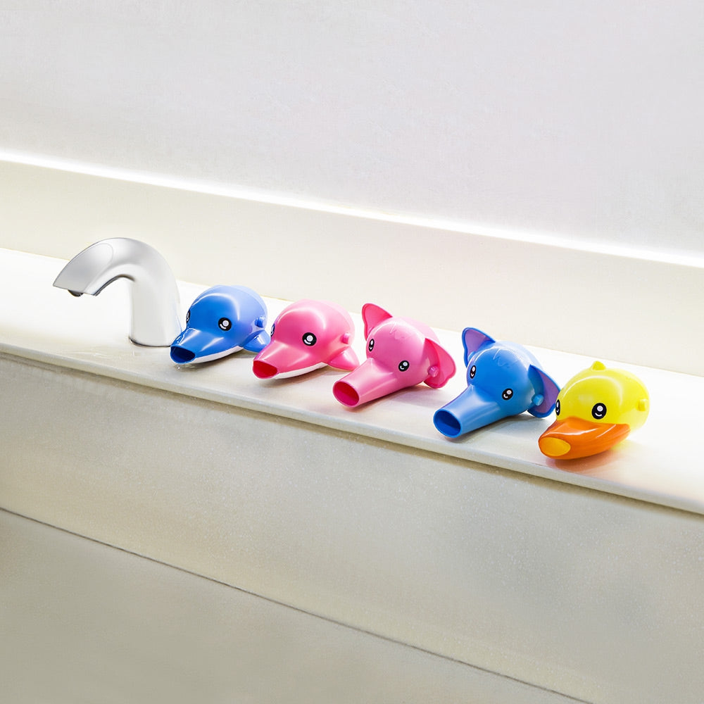 Cartoon Animal Faucet Extender for Kids Washing Hands