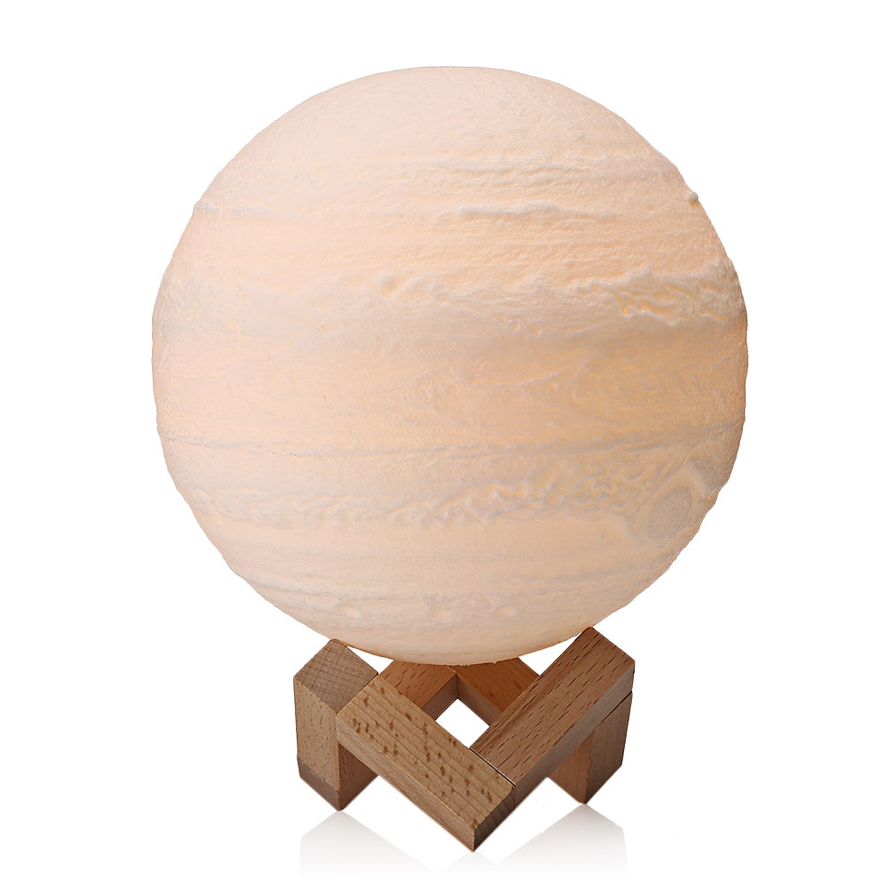 3D Printing Planet Light Pat Night Lamp 3 Colors for Bedroom Office