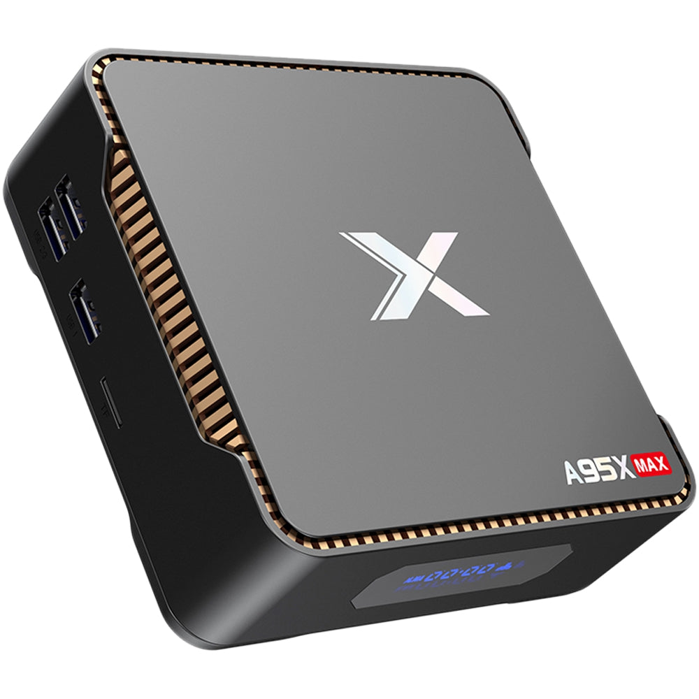 A95X Max TV Box Amlogic S905X2 / Android 8.1 / 2.4G + 5G WiFi / 1000Mbps / BT4.2 / Support 2.5 i...