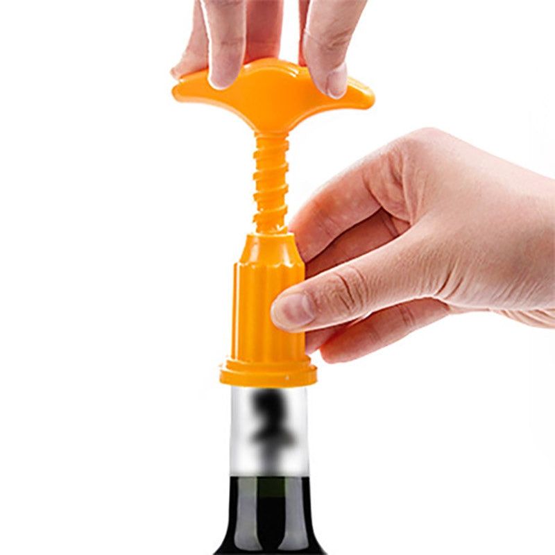 DIHE Simpleness Practical Plastic Red Wine Bottle Opener