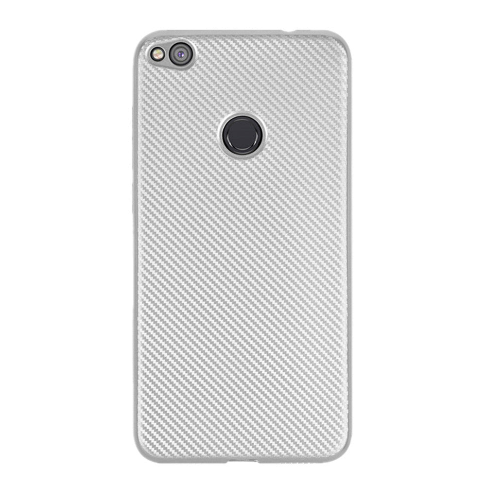 Cover Case for Huawei P8Lite 2017 Carbon Fiber General Silicone Rubber Soft TPU