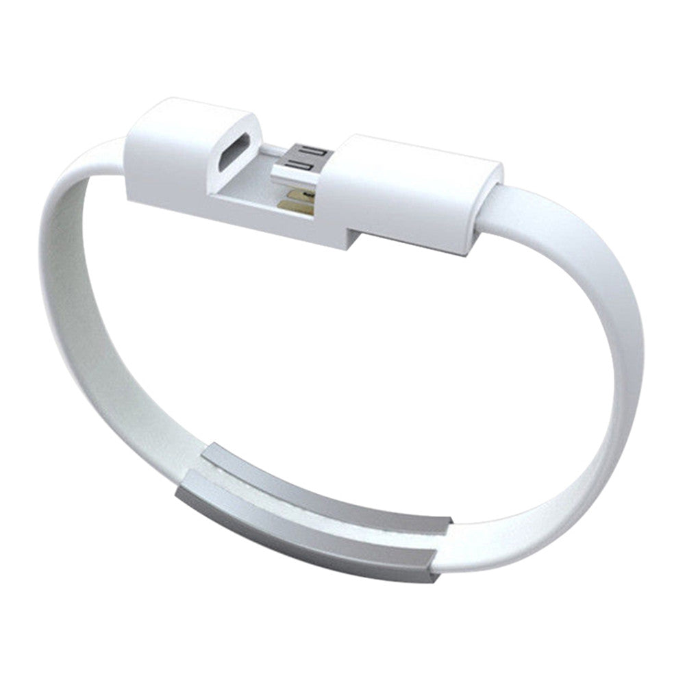 Colorful Mini Micro USB Bracelet Charger Data Charging Cable Sync Cord Android Phone Portable Br...