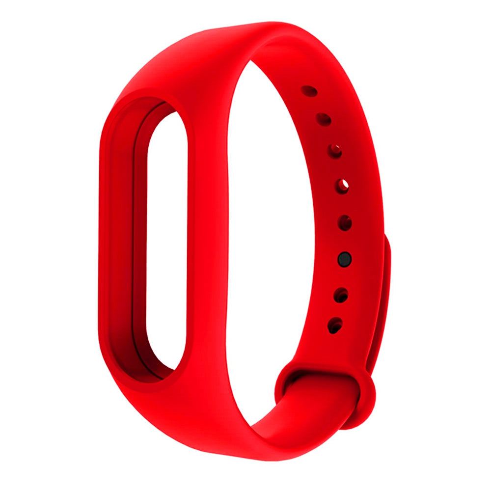 Accessories for Xiaomi Mi Band 2 Silicone Watch Strap Red