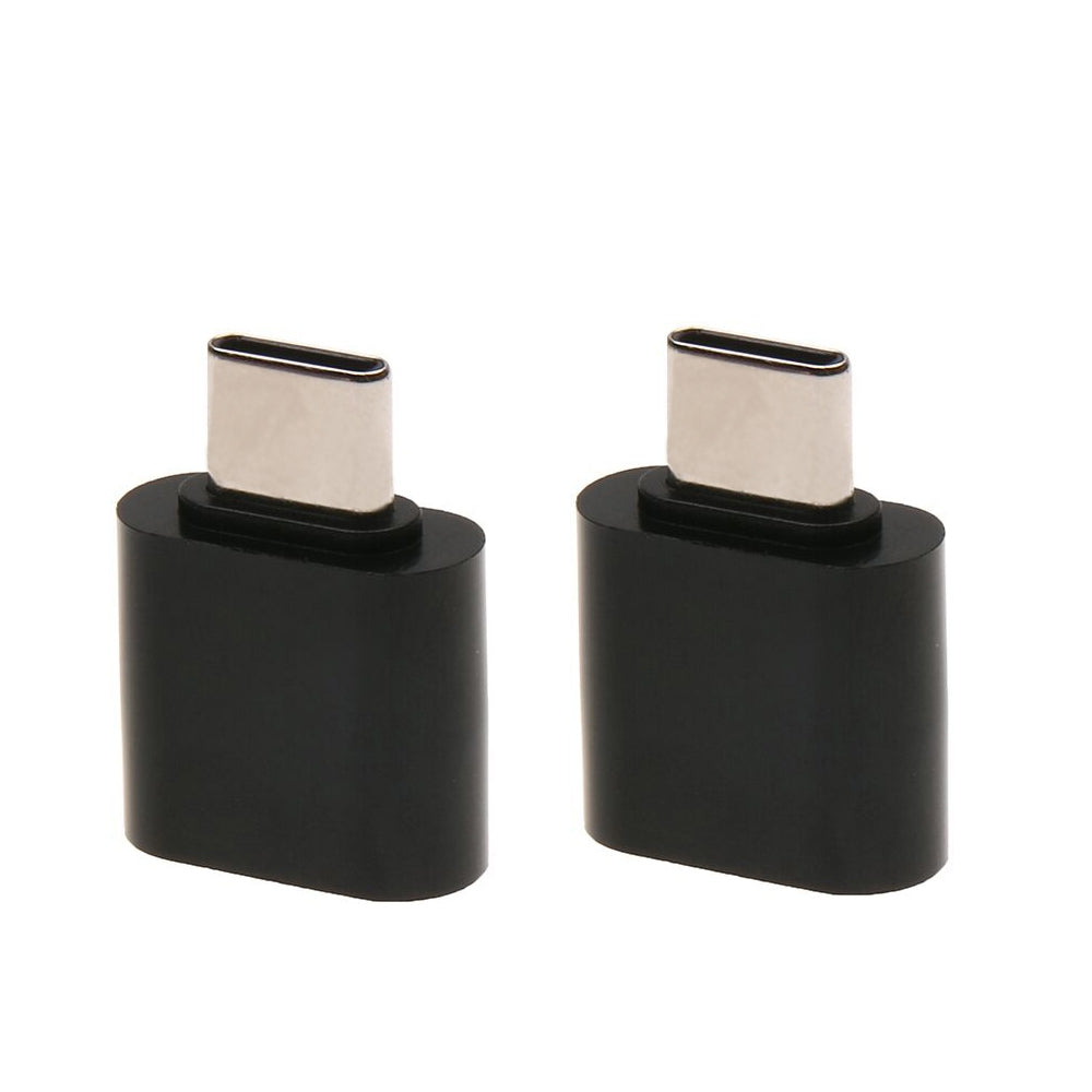 2pcs USB 2.0 to Type-C OTG Adapter Connector