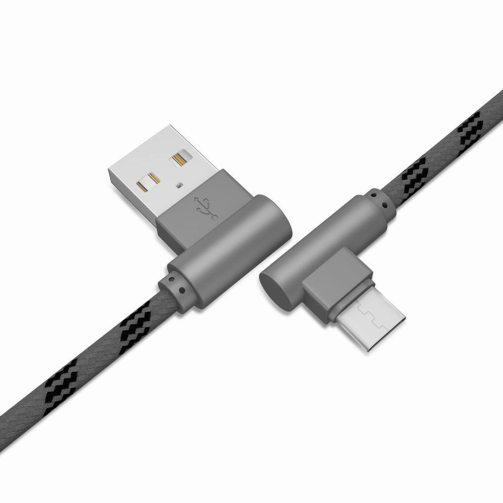 1M Android Cable Charge For Samsung/Xiaomi/HUAWEI/OPPO/VIVO/MEIZU/LG/HTC 90 Degree Cable