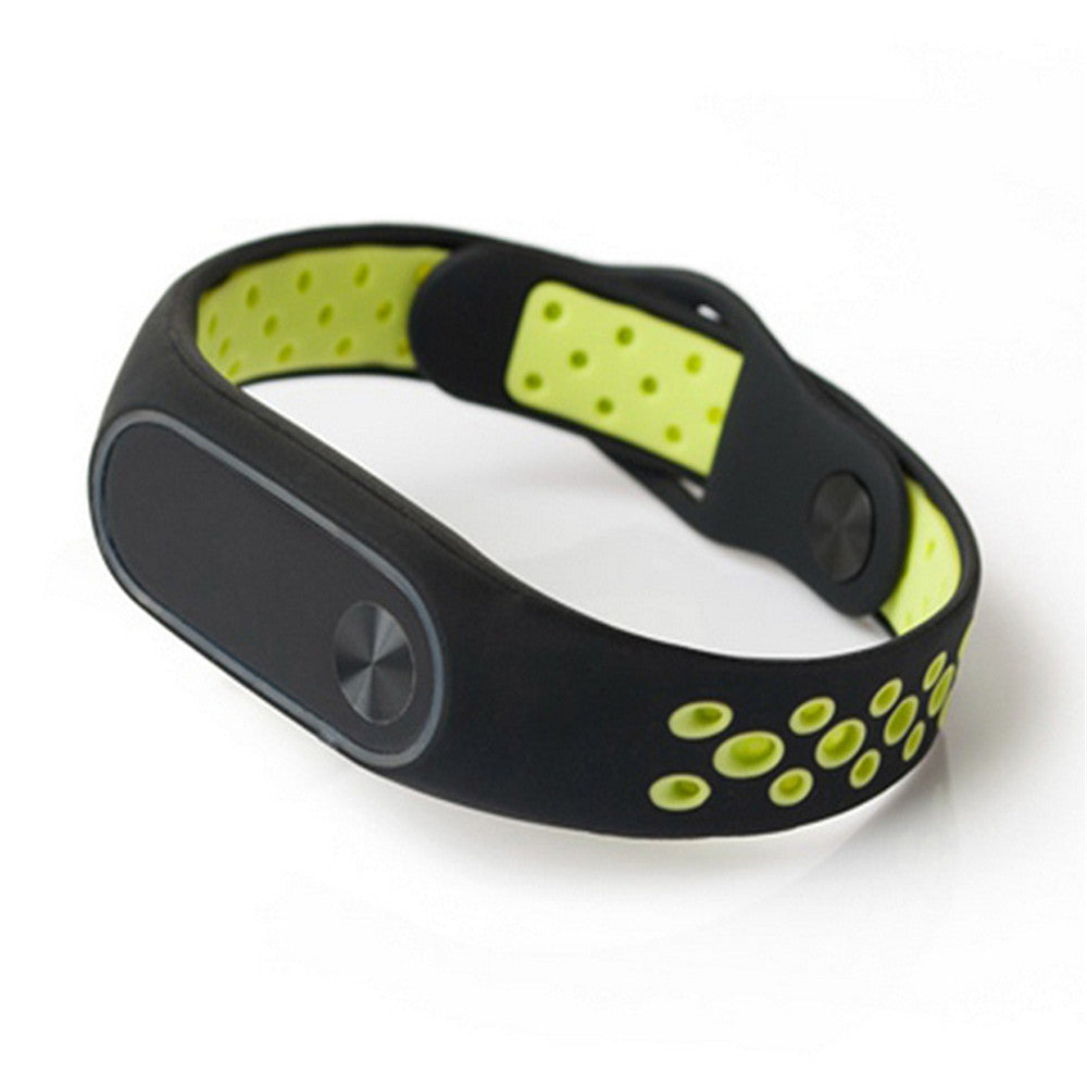 Double Color Silicone Wrist Strap for Xiaomi Mi Band 2