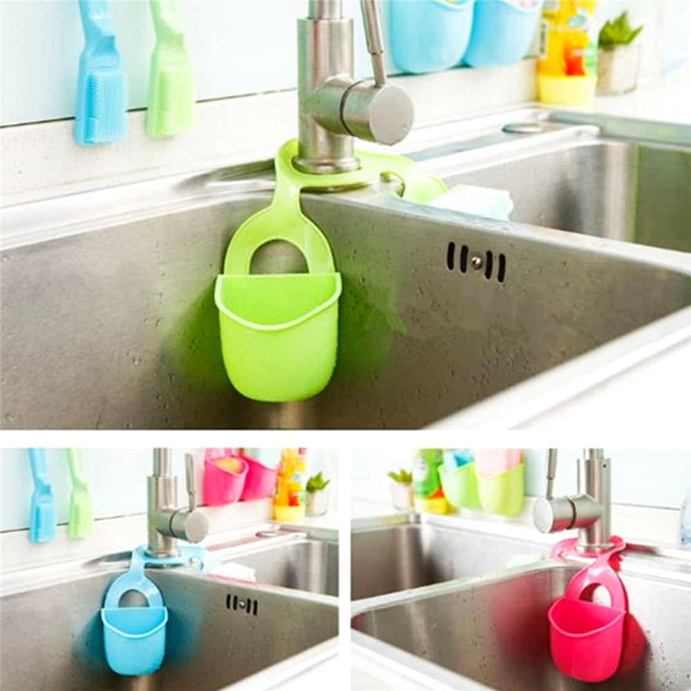 Double Basket Kitchen Sink Pouch