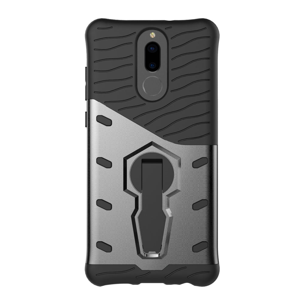 Case for Huawei Mate 10 Lite / Maimang 6 Shockproof with Stand 360 Rotation Back Cover Contrast ...