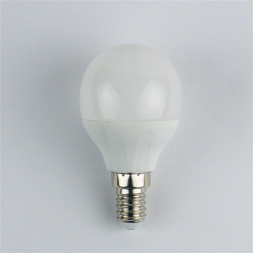 4W E14 LED Globe Bulbs G45 6 leds SMD 3528 Warm White 310lm 3000K AC 110-240V
