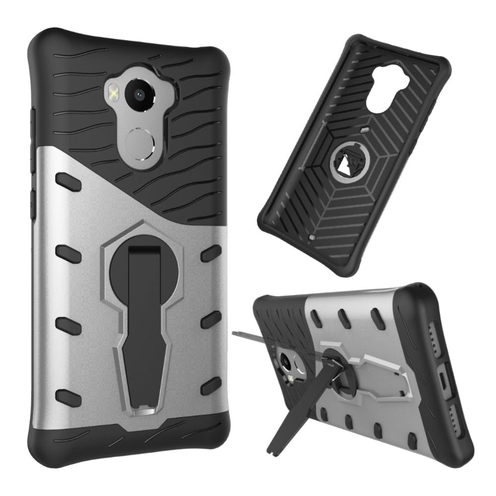Case for Redmi 4 / 4 Prime / 4 Pro Shockproof with Stand 360 Rotation Back Cover Contrast Color ...