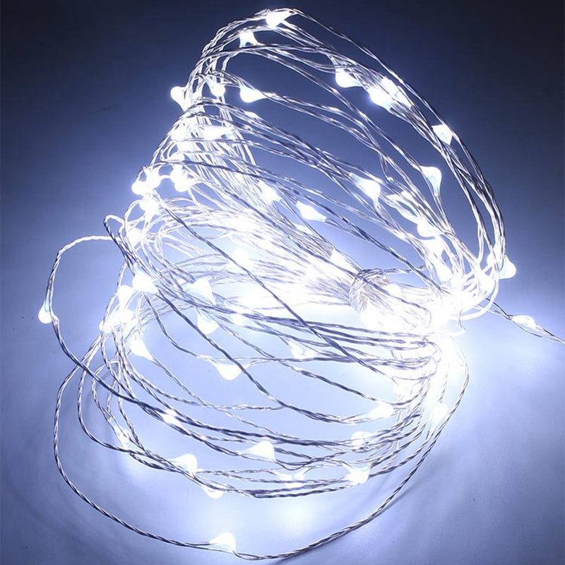 10M LED String Lights Home  Wedding Party Decoration Powered by Battery
