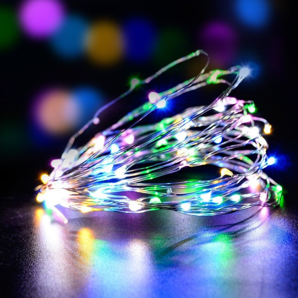 10M LED String Lights Home  Wedding Party Decoration Powered by Battery
