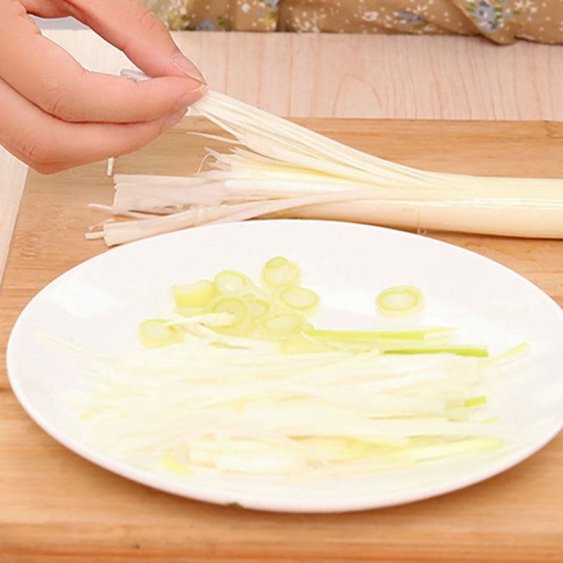 DIHE Onion Cutter Easy Cut Stainless Steel Knife Vegetable Slicer Shredder Chopper Peeler Kitche...
