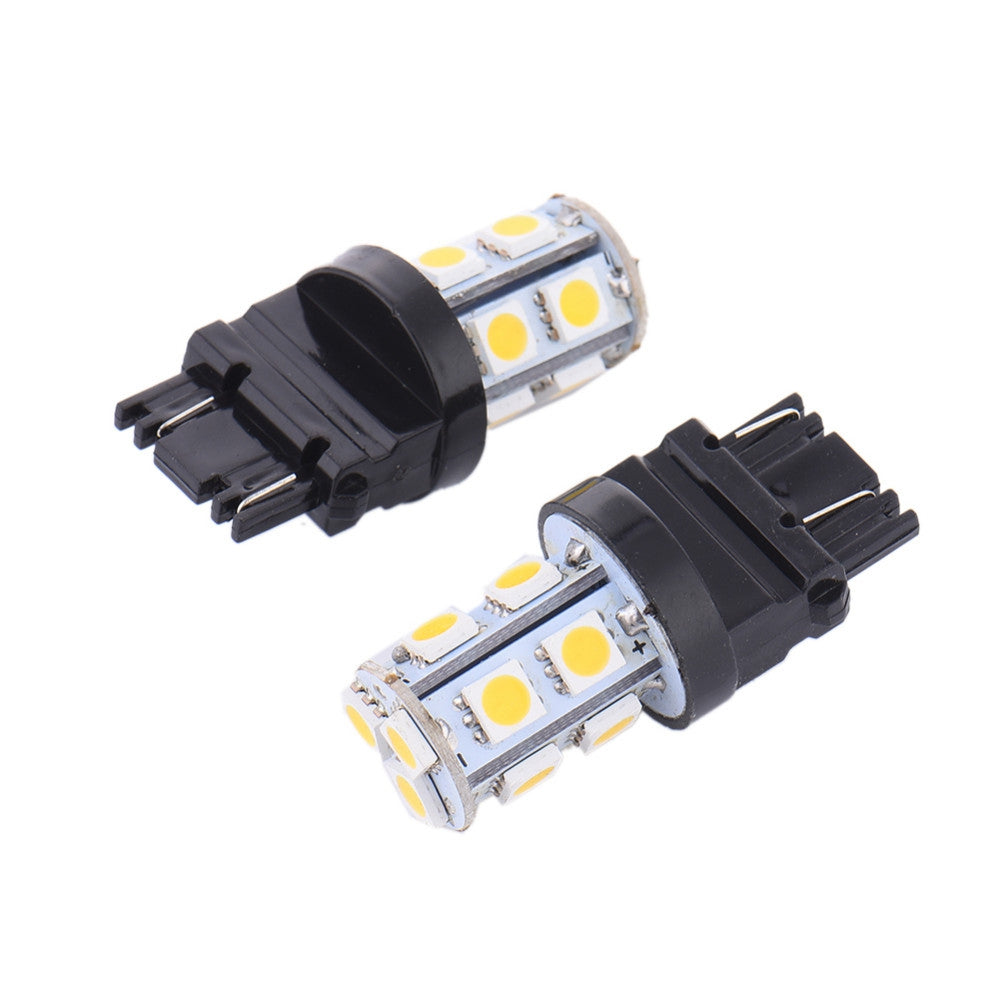 2PCS 3157 Backup Light 6.5W 5050 13SMD LED  Reverse Light White