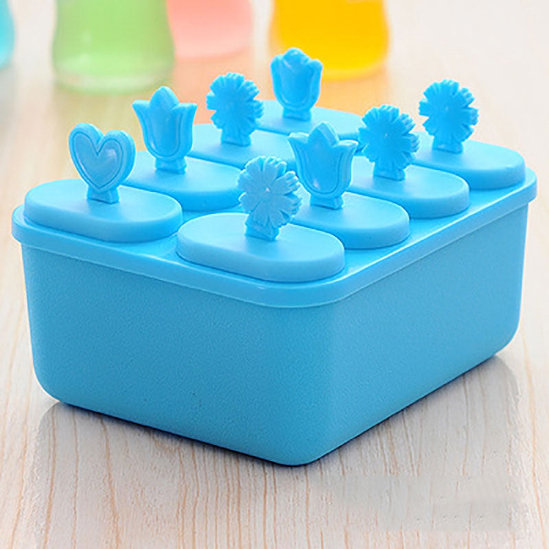DIHE Frozen Square Plastic Ice Cream Tool Popsicle Maker Kitchen DIY Mold