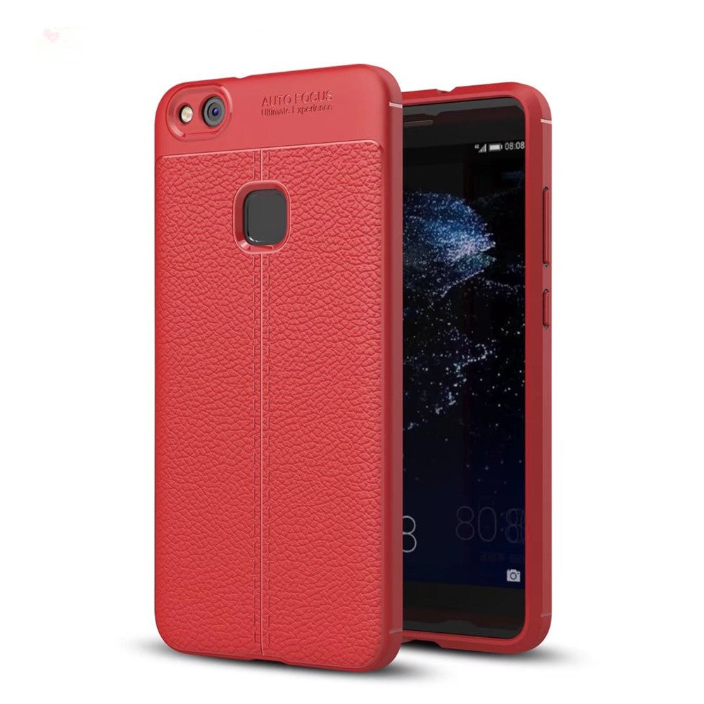 Case for Huawei P10 Lite Shockproof Back Cover Solid Color Soft TPU