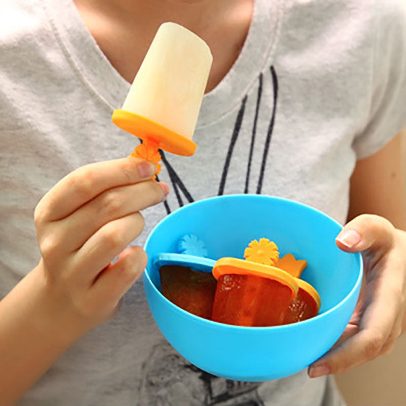 DIHE Round Plastic Ice Cream Tool Popsicle Maker  Kitchen DIY Mold