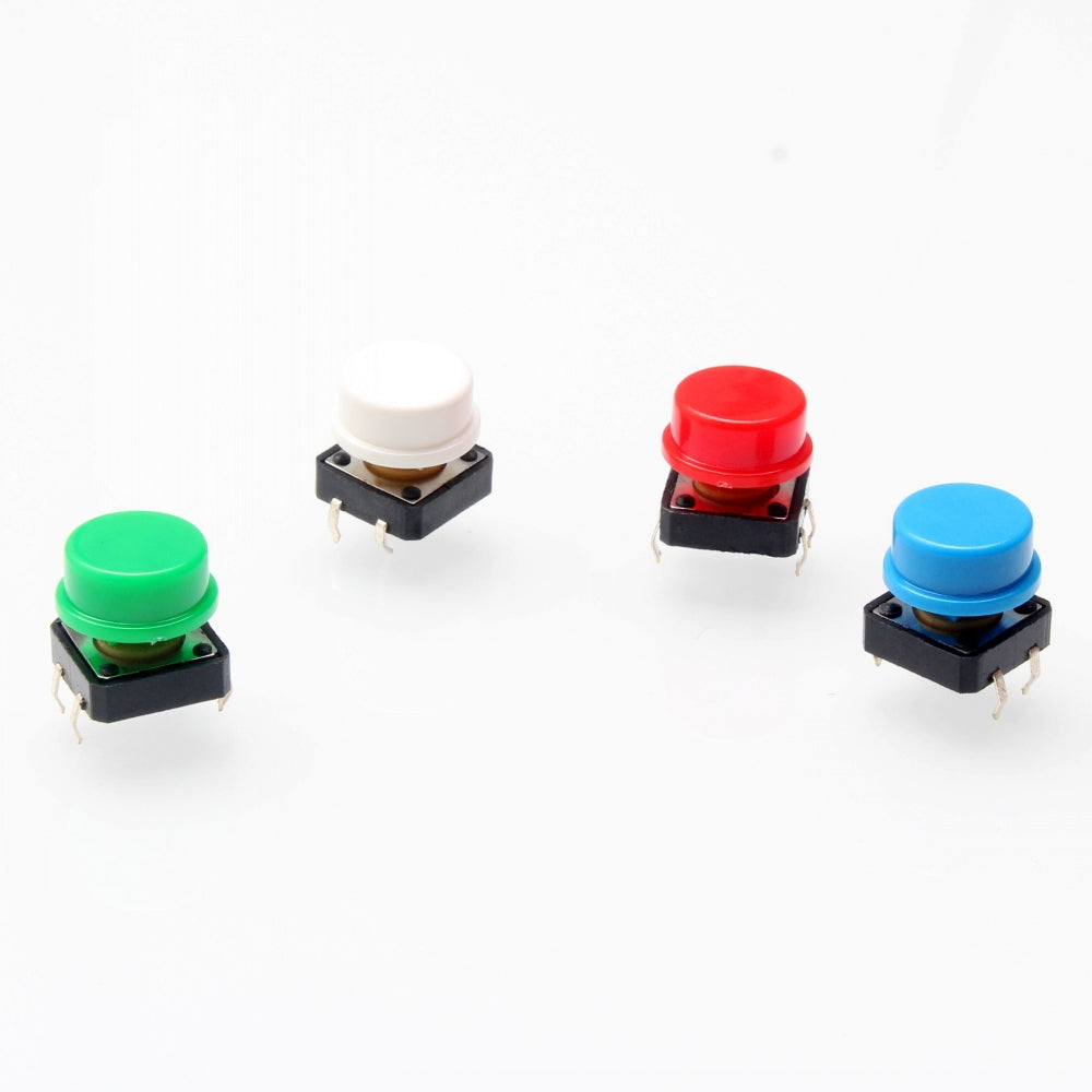 10PCS Round Tactile Button Switch Assortment for Arduino