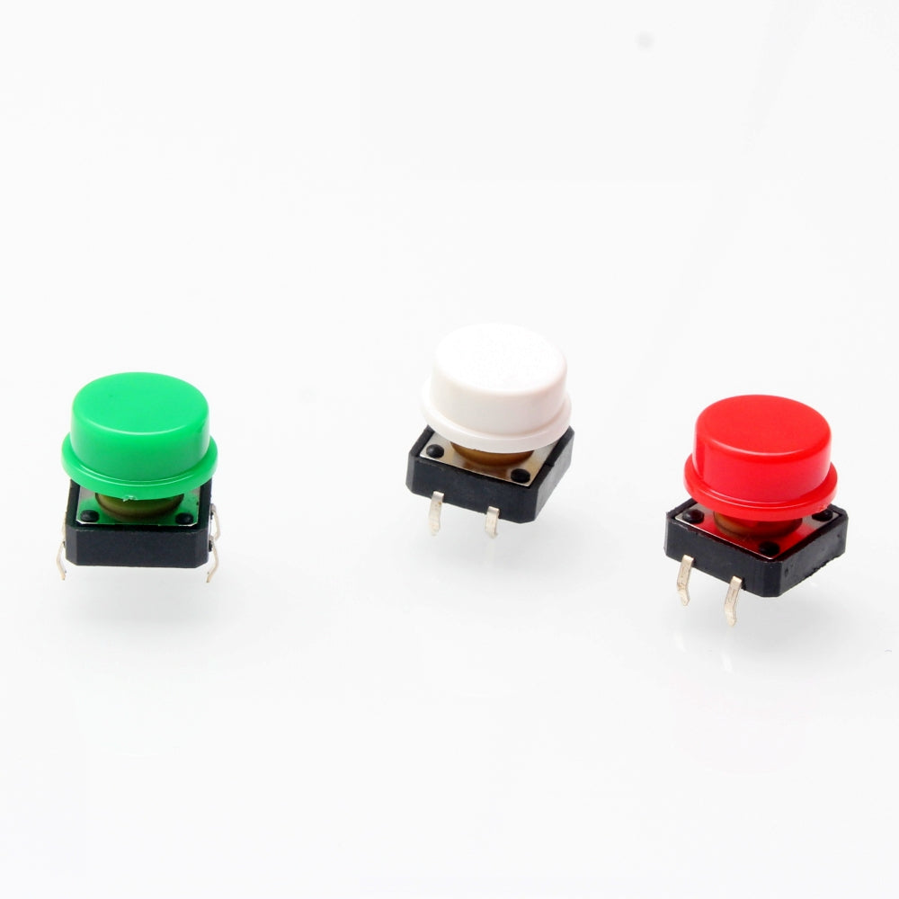 10PCS Round Tactile Button Switch Assortment for Arduino