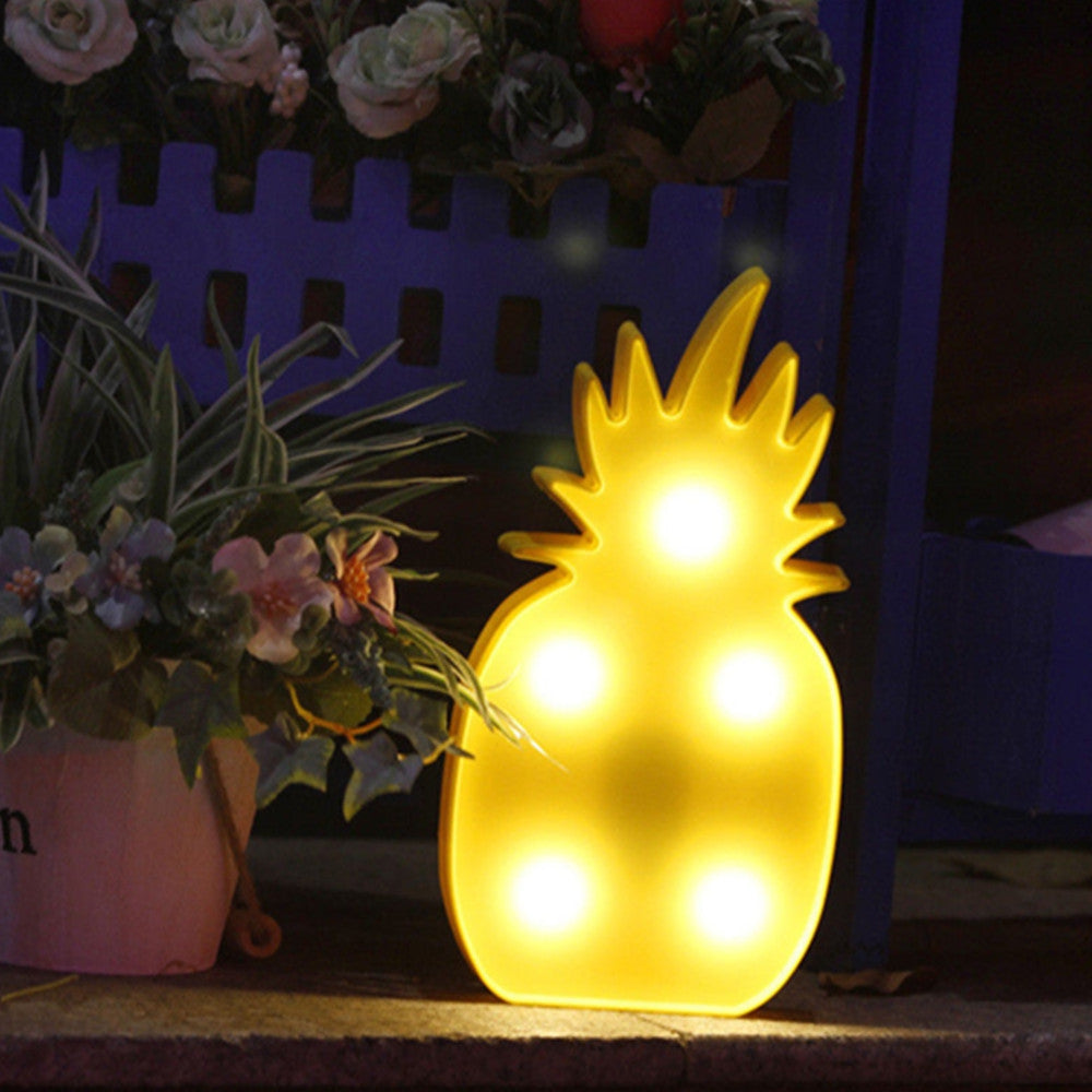 3D Cute LED Pineapple Decoration Light